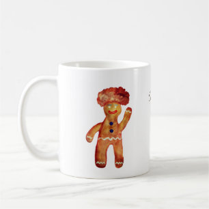 Gingerbread Man Holiday Tasse