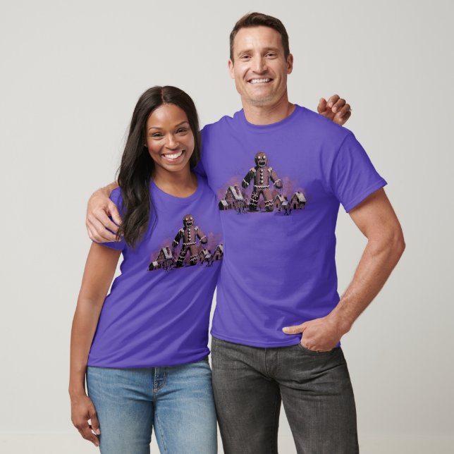 Gingerbread Man Horror T-Shirt (Unisex)