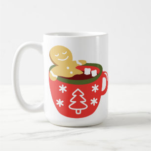 Gingerbread Man Hot Chocolate Jacuzzi Kaffeetasse