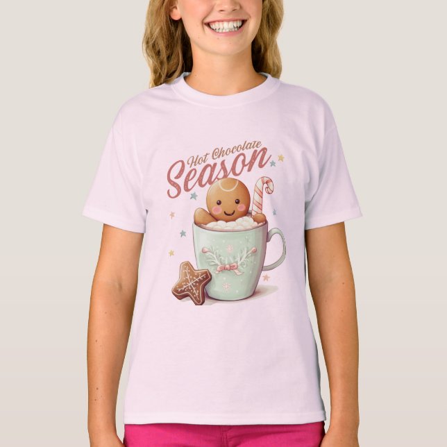 Gingerbread Man Kids Tshirts (Vorderseite)