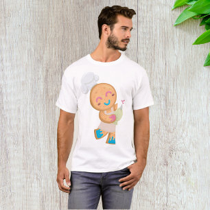 Gingerbread Man Koch mit Spritzbeutel T-Shirt