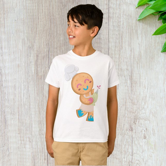 Gingerbread Man Koch T-Shirt (Von Creator hochgeladen)