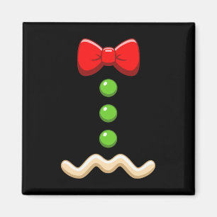 Gingerbread Man Kostüm Weihnachtskeks Magnet