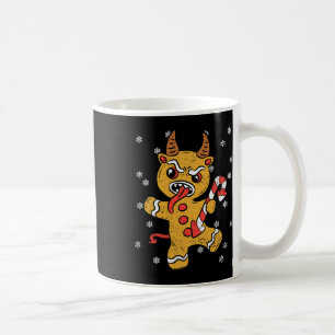 Gingerbread Man Krampus Weihnachts Pajama Weihnach Kaffeetasse
