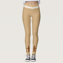 Gingerbread Man Leggings