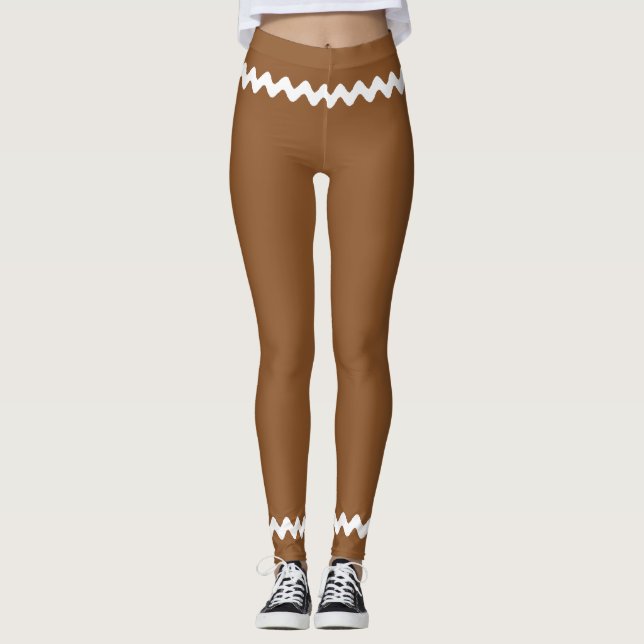 Gingerbread Man Leggings (Vorderseite)