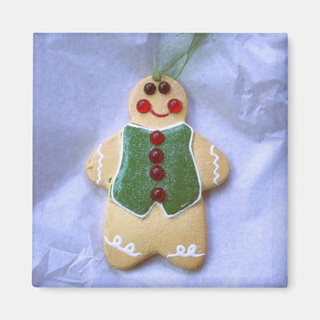 Gingerbread Man Magnet (Vorne)