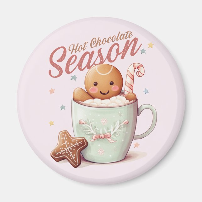 Gingerbread Man Magnet (Vorne)
