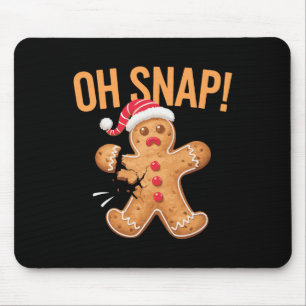 Gingerbread Man Mousepad