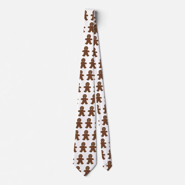 Gingerbread Man Neck Tie Krawatte (Vorderseite)