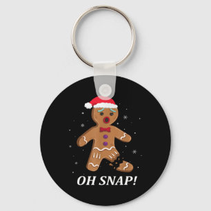 Gingerbread Man Oh Snap Weihnachtskochtopf Kostüm Schlüsselanhänger