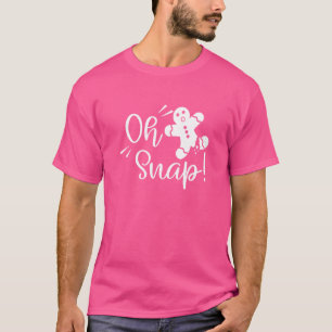Gingerbread Man Oh Snap Weihnachtskochtopf Kostüm T-Shirt