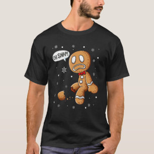 Gingerbread Man Oh Snap Weihnachtskochtopf Kostüm T-Shirt