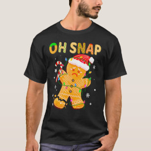 Gingerbread Man Oh Snap Weihnachtskochtopf Kostüm  T-Shirt