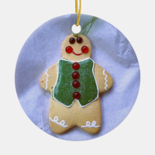 Gingerbread Man Ornament (Vorne)