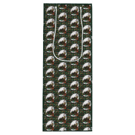 Gingerbread Man: Pine Geschenktüte Für Weinflaschen