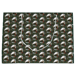 Gingerbread Man: Pine Große Geschenktüte