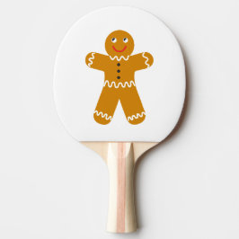 Gingerbread Man Ping Pong Paddle Tischtennis Schläger