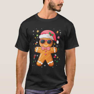 Gingerbread Man Pink Weihnachts-Keks Kostüm Baki T-Shirt
