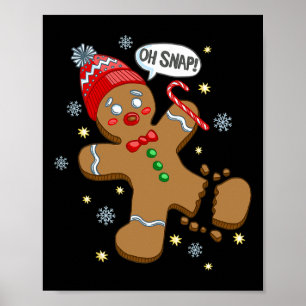 Gingerbread Man Poster