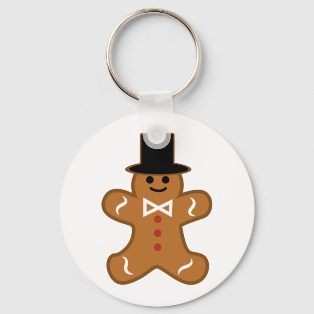 Gingerbread Man Schlüsselanhänger (Vorderseite)