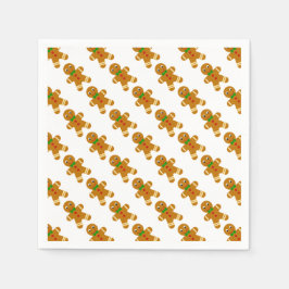 Gingerbread Man Serviette