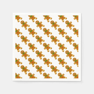 Gingerbread Man Serviette