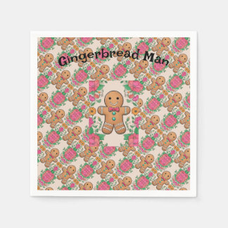 Gingerbread Man Serviette