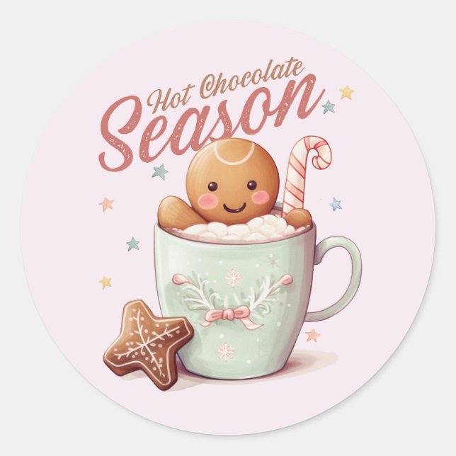 Gingerbread Man Stickers (Vorderseite)