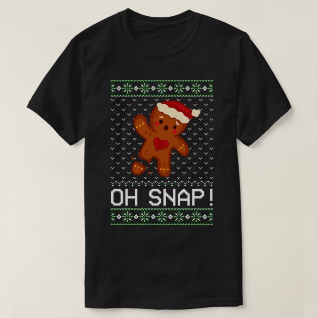 Gingerbread Man T-Shirt (Design vorne)