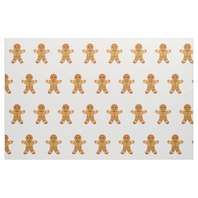 GINGERBREAD MAN - Weihnachtsfabrik Stoff (Fat Quarter (45,7 x 55,9 cm))