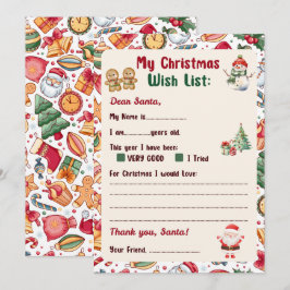 Gingerbread Mann Weihnachtsbrief an den Weihnachts Einladung