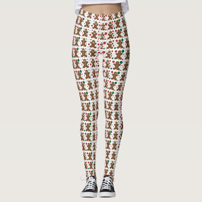 Gingerbread Men Leggings (Vorderseite)