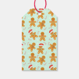 Gingerbread Men Pattern Geschenkanhänger