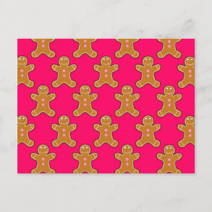 Gingerbread Men Postkarte