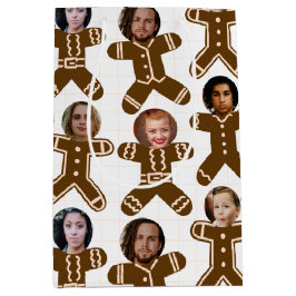 Gingerbread People Friends and Family Holiday Mittlere Geschenktüte