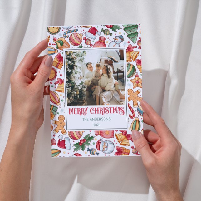 Gingerbread Personalisiert Frohe Weihnachten Foto (Von Creator hochgeladen)