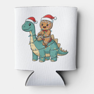 Gingerbread Riad A Dinosaurier Weihnachten Dosenkühler