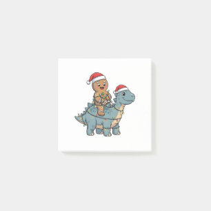 Gingerbread Riad A Dinosaurier Weihnachten Post-it Klebezettel
