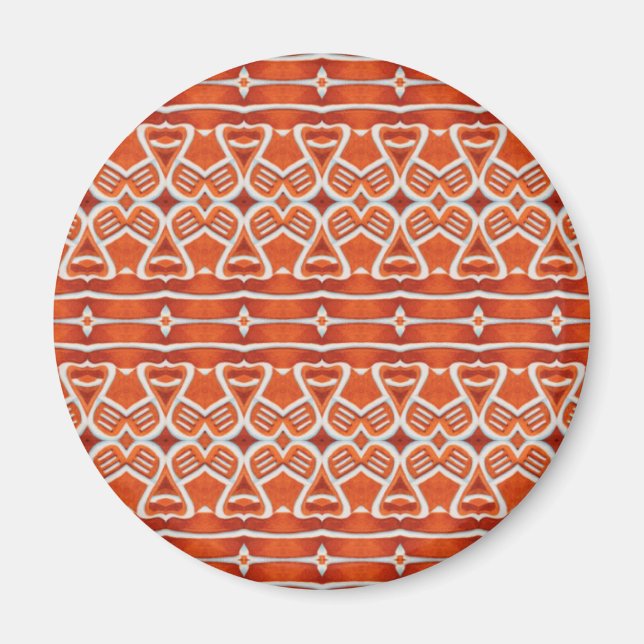 GINGERBREAD Round Magnet (Vorne)