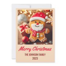 Gingerbread Santa Claus - Frohe Weihnachten