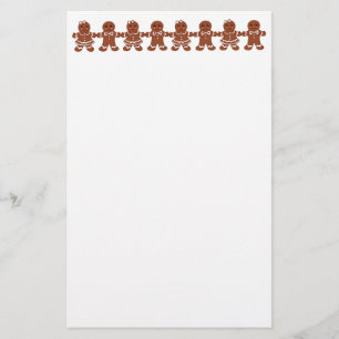 Gingerbread Stationery Briefpapier