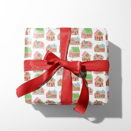 Gingerbread Street Geschenkpapier