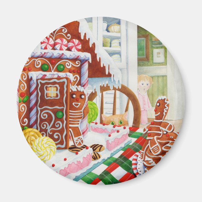 GINGERBREAD-ÜBERRASCHUNG MAGNET (Vorne)