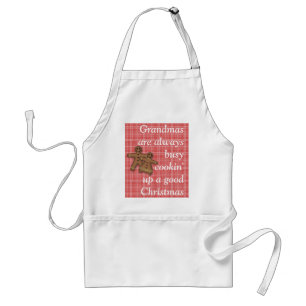 GingerbreadCoupleApron-fertigen Sie besonders an Schürze