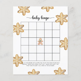 Gingerbrei Baby Duschbingo