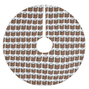 Gingerbrei Cake Slice Feinschmecker Weihnachtsgebä Polyester Weihnachtsbaumdecke