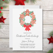 Gingerbrei Christmas Cookie Exchange Party