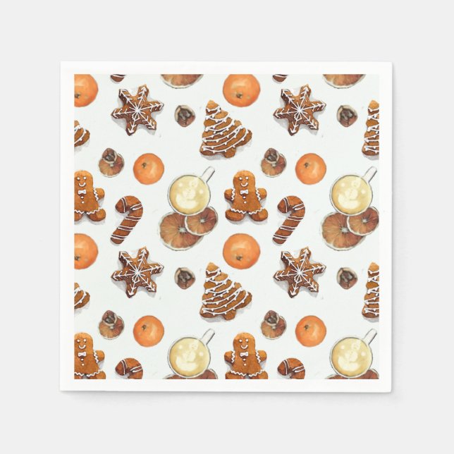 Gingerbrei Christmas Scent Serviette (Vorderseite)