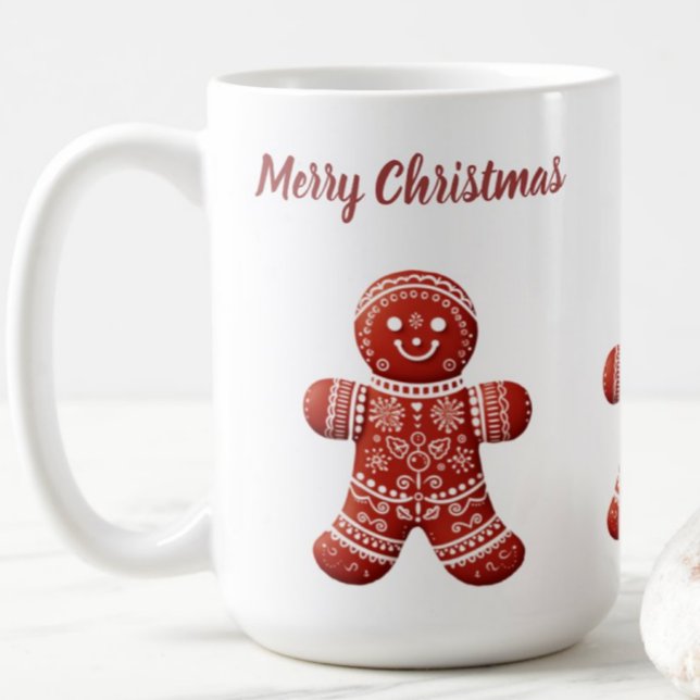 Gingerbrei Cookie Tasse Benutzerdefinierter Text (Von Creator hochgeladen)